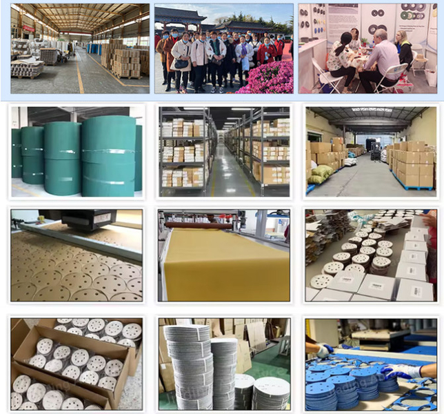 Zhengzhou Jiading Abrasive Manufacturing Co., Ltd. Produktionslinie des Herstellers